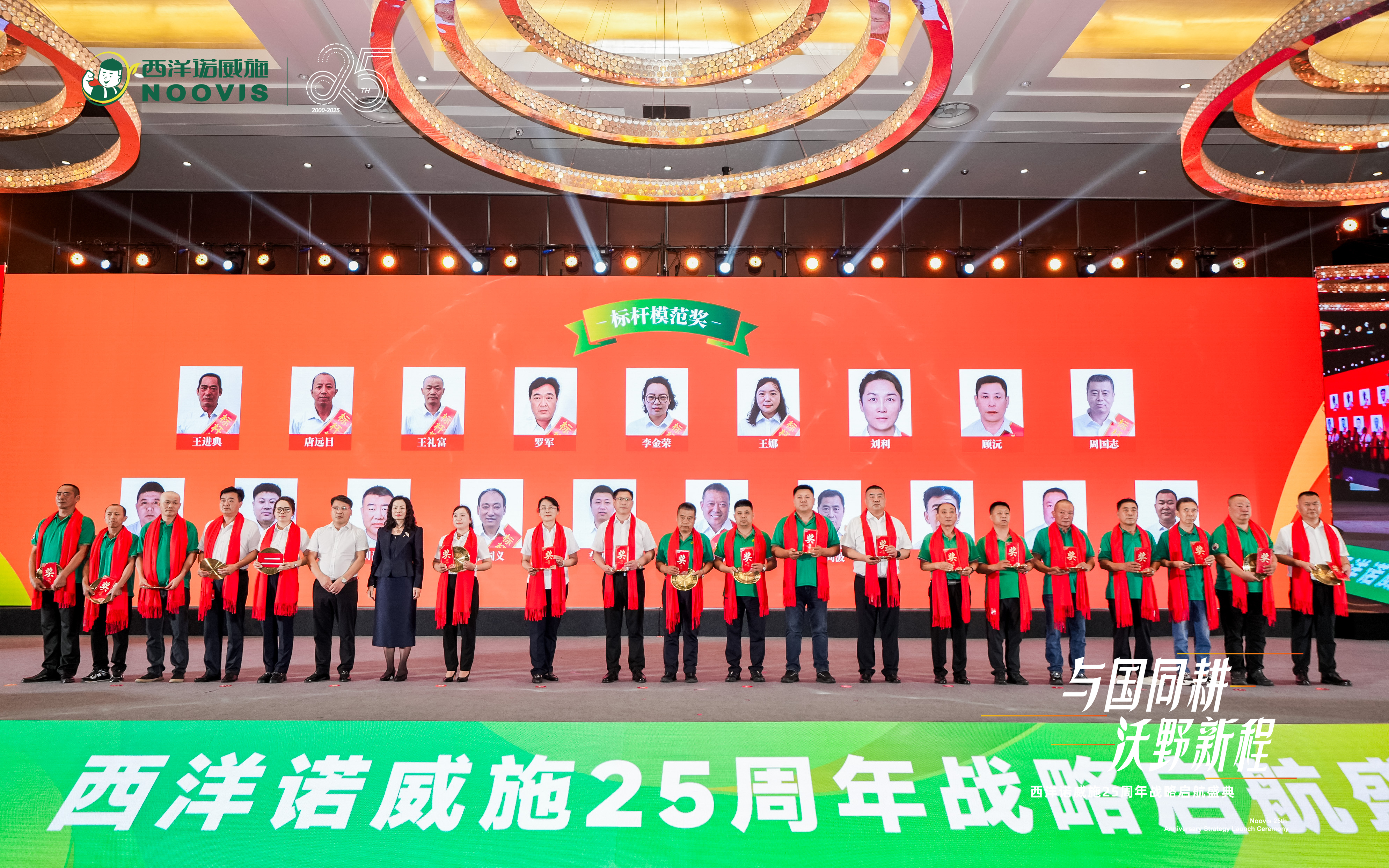 祝贺｜西洋诺威施25周年战略启航盛典,这些老铁获表彰！