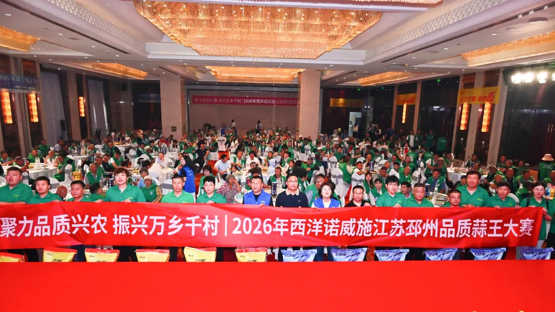 300人同场竞“蒜”！西洋诺威施邳州蒜王争霸赛火热开赛